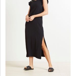 New with tags black midi dress